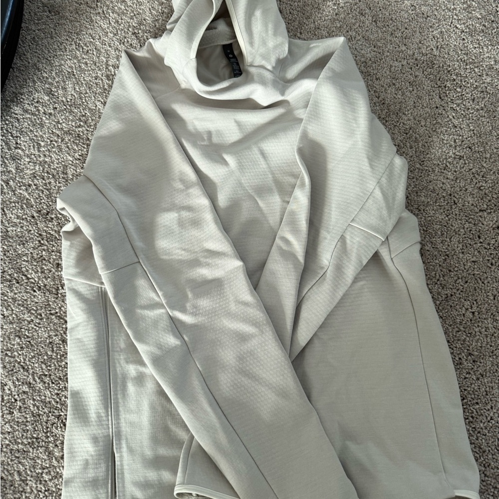 lululemon athletica Light Gray Cowl Neck Sweater